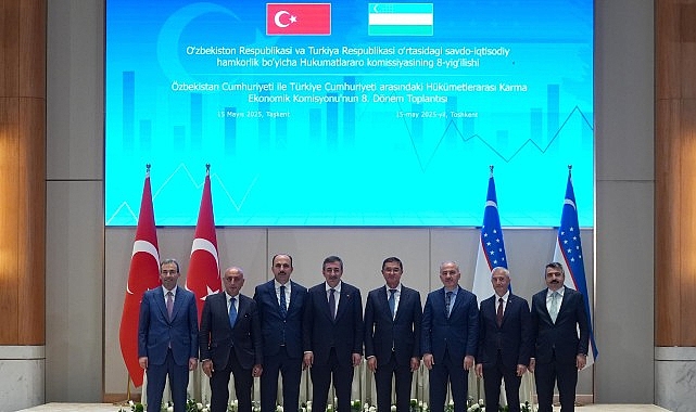 Cumhurbaşkanı Yardımcısı Cevdet Yılmaz ve Özbekistan Başbakan Yardımcısı, Ekonomi ve