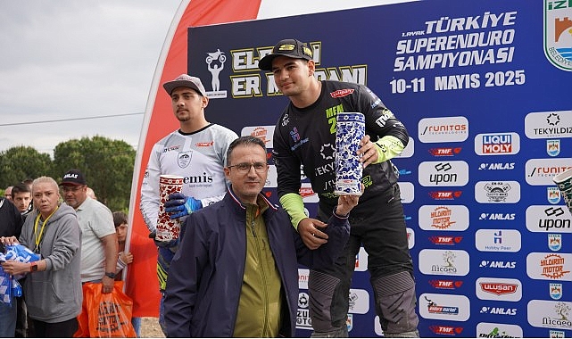 İznik Belediyesi işbirliğinde düzenlenen Türkiye Süper Enduro Şampiyonası’nın 1. Ayak