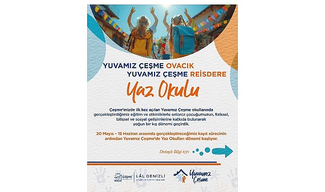 Çeşme Belediyesi tarafından bu yıl ilk kez hayata geçirilen Yuvamız