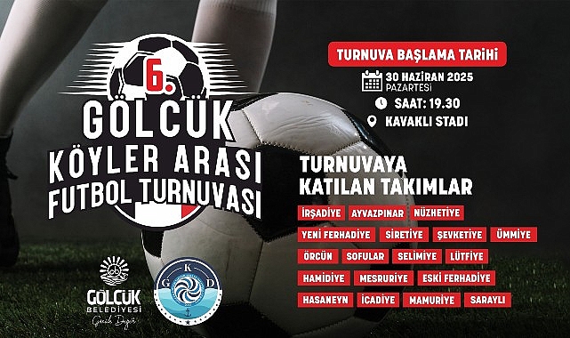 Gölcük Belediyesi´nin katkıları ile bu yıl 6.’sı düzenlenecek olan Köyler