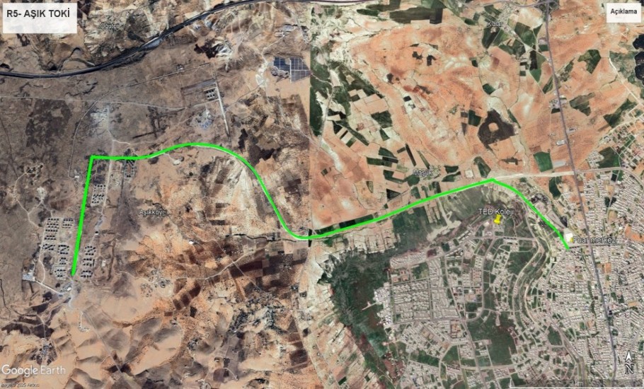 Şanlıurfa Büyükşehir Belediyesi, deprem sonrası inşa edilen Aşık TOKİ Konutları'nı
