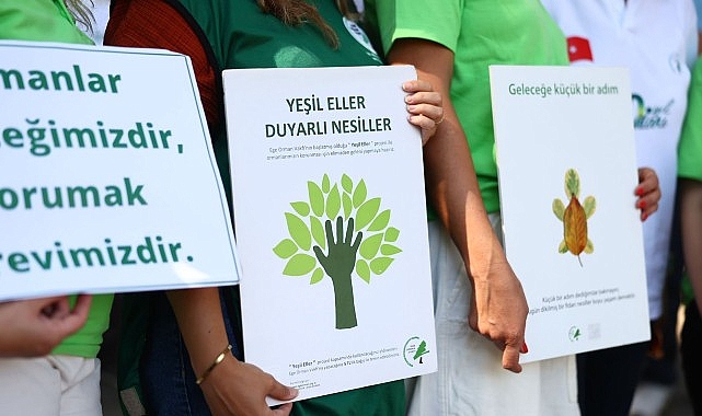 Balçova Belediyesi ve Ege Orman Vakfı, ormanları koruma konusunda farkındalık