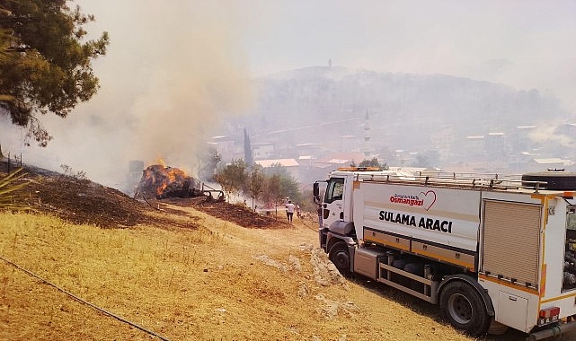 Osmangazi Belediye Başkanı Erkan Aydın, İsmetiye Mahallesi’nde bulunan ormanlık alanda