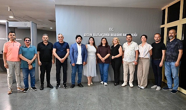 Aydın Büyükşehir Belediye Başkanı Özlem Çerçioğlu'na, Aydın Büyükşehir Gazeteciler Cemiyeti