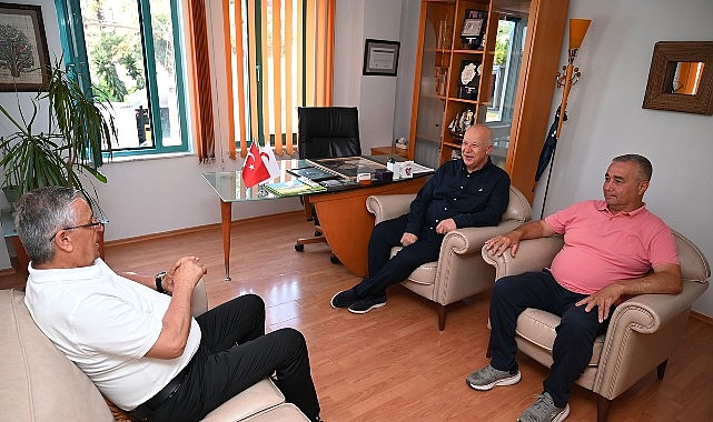Kemer Belediye Başkanı Necati Topaloğlu ve Kemer Belediyesi Meclis Üyesi