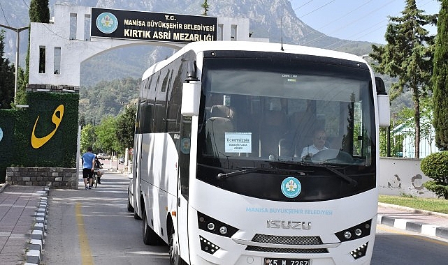 Manisa Büyükşehir Belediyesi, vatandaşların Kurban Bayramı’nı rahat ve huzurlu geçirmesi