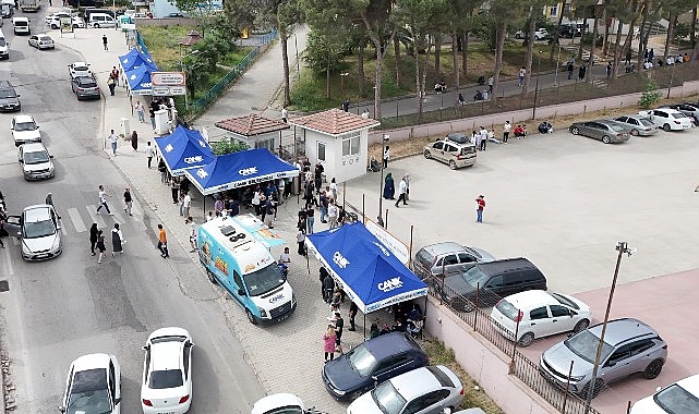 YKS’ye giren öğrenciler için seferber olan Canik Belediyesi, öğrencilerin büyük