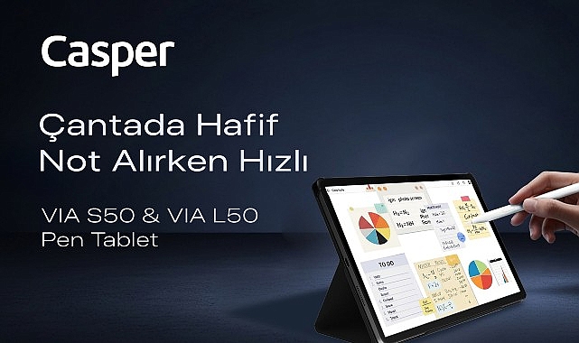 Casper, yeni nesil tabletleri ile öğrencileri yaz tatilinde üst düzey