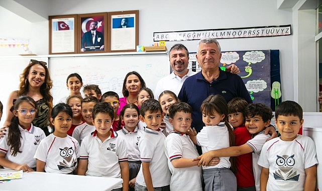 Hakkı Oğuz Tabaoğlu İlköğretim Okulu 2E Sınıfı öğrencileri Güzelbahçe Belediye