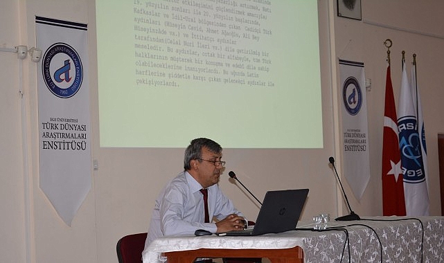 Ege Üniversitesi(EÜ) Türk Dünyası Araştırmaları Enstitüsünde (TDAE) “Dünden Bugüne Türk