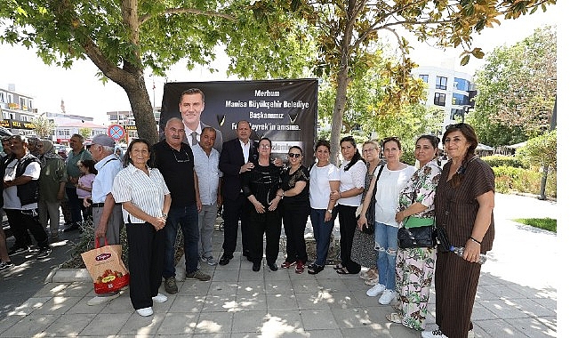 Menderes Belediyesi, geçtiğimiz günlerde bir kaza sonucu kaybettiğimiz Manisa Büyükşehir
