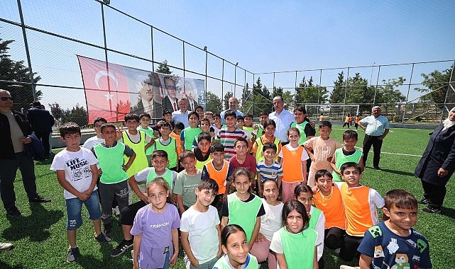 Kocaeli Büyükşehir Belediye Başkanı Doç.Dr.Tahir Büyükakın, Dilovası Millet Bahçesi’nin tanıtım