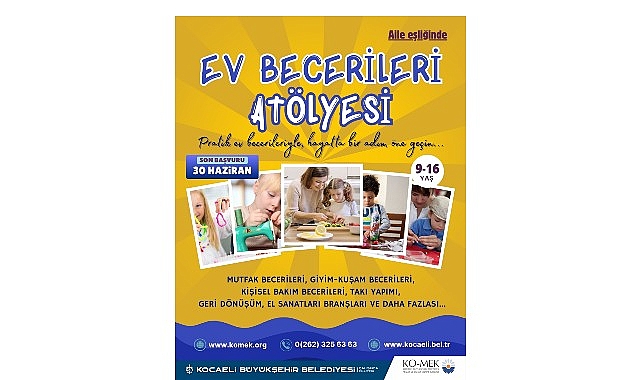 Kocaeli Büyükşehir Belediyesi Meslek ve Sanat Eğitimi Kursları (KO-MEK), yepyeni