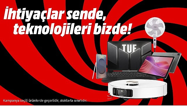 Geniş ürün yelpazesiyle tüketicilere konforlu alışveriş keyfi sunan MediaMarkt Türkiye,