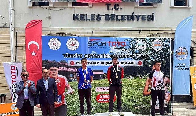 İnegöl Belediye Spor Kulübü oryantiring takımı sporcuları, Çekya’da yapılacak olan