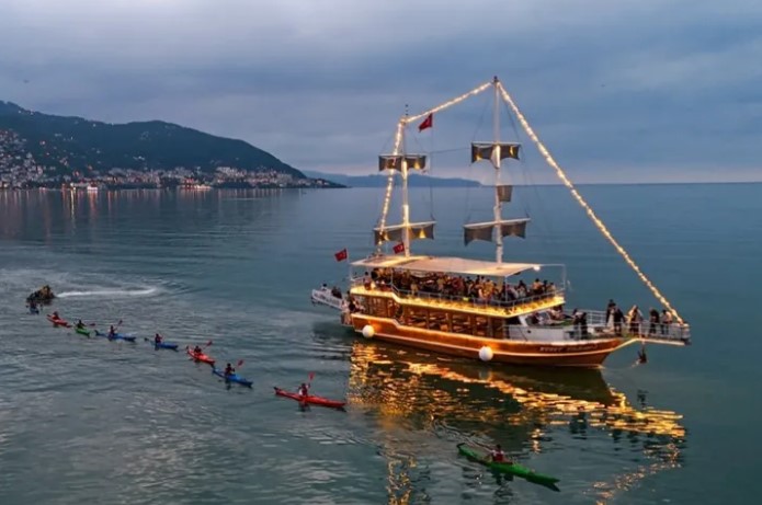 Ordu Büyükşehir Belediyesi Yelken ve Kano Kulübü sporcuları yeni sezon