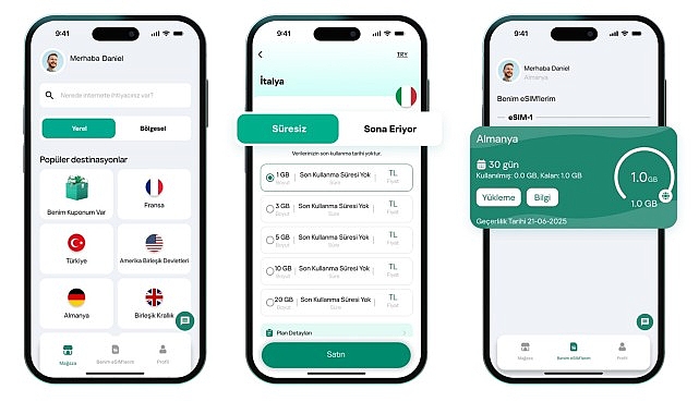 Kaspersky eSIM Store, uluslararası seyahatler için yeni bir bağlantı çözümüdür. Kaspersky