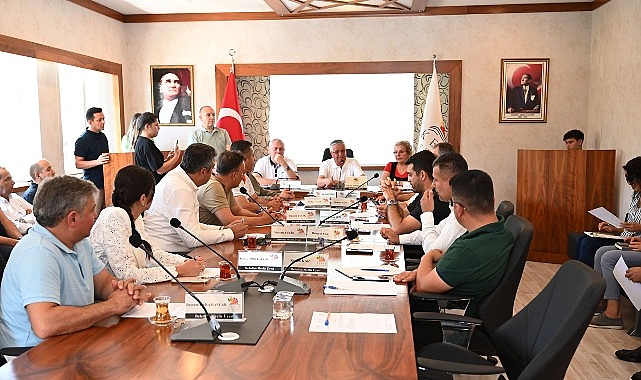 Kemer Belediyesi Haziran ayı meclis toplantısı, Kemer Belediye Başkanı Necati