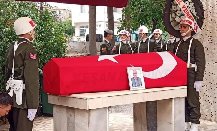 Kore Gazisi Kadim İşlek’in 3 yıl önce defnedildiği Keşan Asri