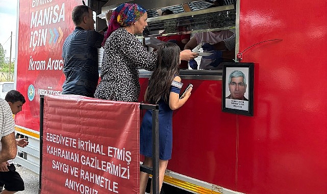 Manisa Büyükşehir Belediyesi, Kıbrıs Gazisi Mehmet Uyak’ın vefatının 52. gününde,