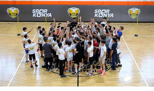 Konya Büyükşehir Belediyespor, 8-14 yaş arası erkek basketbolcu adayları için
