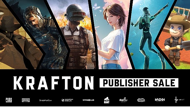 KRAFTON, Inc., Steam'de gerçekleşen oyun yayıncılarının indirim etkinliğine ilk kez