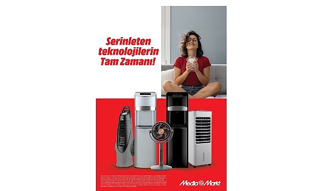 Geniş ürün yelpazesiyle tüketicilere konforlu alışveriş keyfi sunan MediaMarkt Türkiye, ‘Serinleten