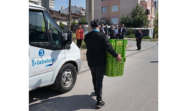 Sivas Belediyesi’nin iştiraki olan Özbelsan AŞ tarafından üretilen sağlıklı, kaliteli