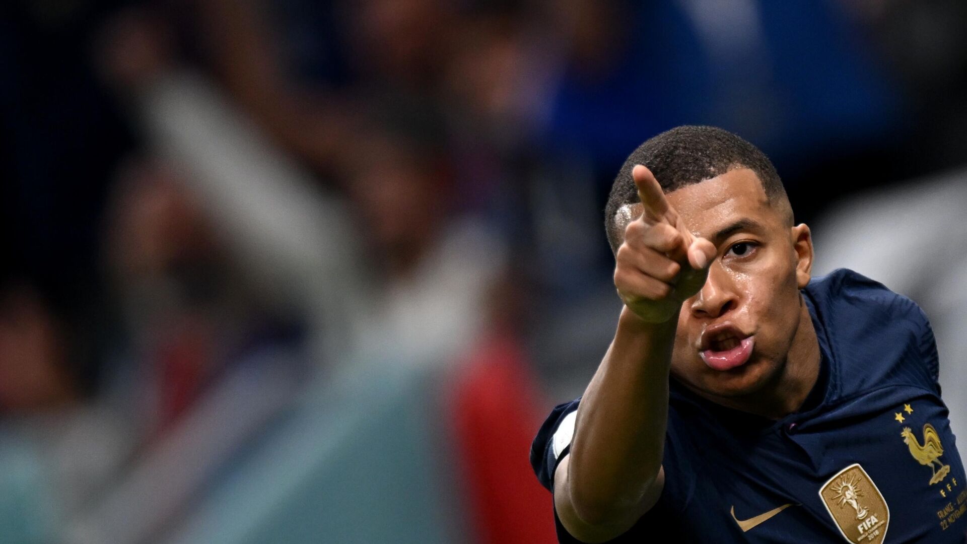 Fransa Milli Takımı ve Real Madrid'in yıldız futbolcusu Kylian Mbappe,