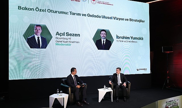 Bloomberg HT Sürdürülebilir Tarım ve Gıda Zirvesi, T.C. Tarım ve