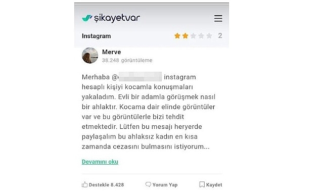 Çözüm platformu Şikayetvar'dan hesap güvenliği uyarısı geldi. Açıklamada, "Dolandırıcılar, ilk