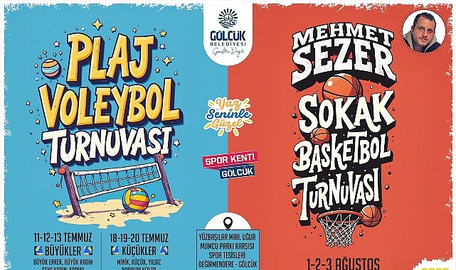 Gölcük Belediyesi'nin yaz etkinlikleri kapsamında 11 Temmuz-3 Ağustos tarihleri arasında