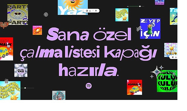 Spotify bugün, “Kapak Resmi Oluştur” özelliğini Türkçe de dahil olmak üzere
