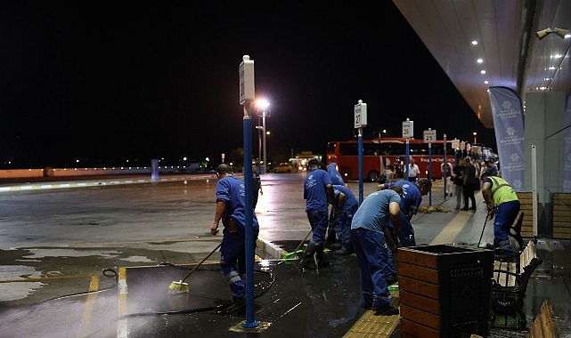 Aydın Büyükşehir Belediyesi, Aydın Şehirler Arası Otobüs Terminali’nde ve ilçe