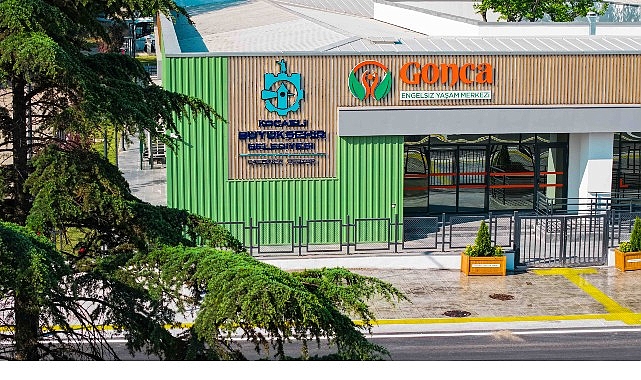 Kocaeli Büyükşehir Belediyesi’nin engelli bireylere yönelik inşa ettiği Gonca Engelsiz