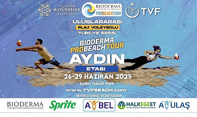 Aydın Büyükşehir Belediyesi’nin ev sahipliğinde, Aydın Tekstil Park’ta Uluslararası Plaj