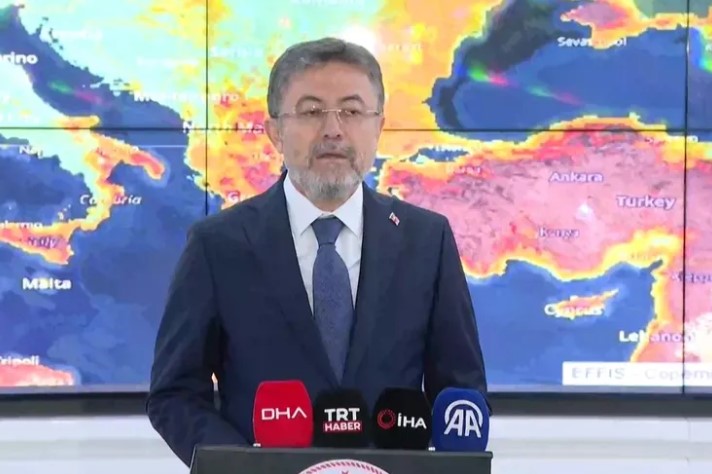 Tarım ve Orman Bakanı İbrahim Yumaklı, 29 Temmuz 2025 tarihinde