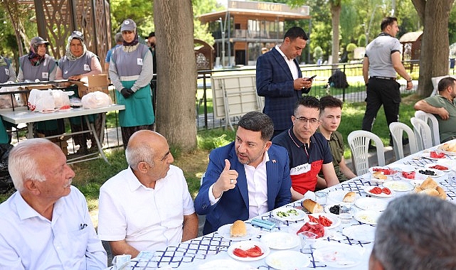 Nevşehir Belediye Başkanı Rasim Arı, Yeni Mahalle Nejdet Ersan Parkı’nda