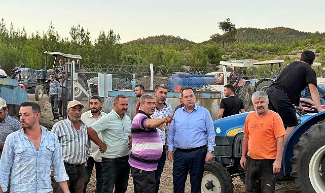 Manisa Büyükşehir Belediye Başkanı Besim Dutlulu, Manisa’nın Saruhanlı ilçesine bağlı