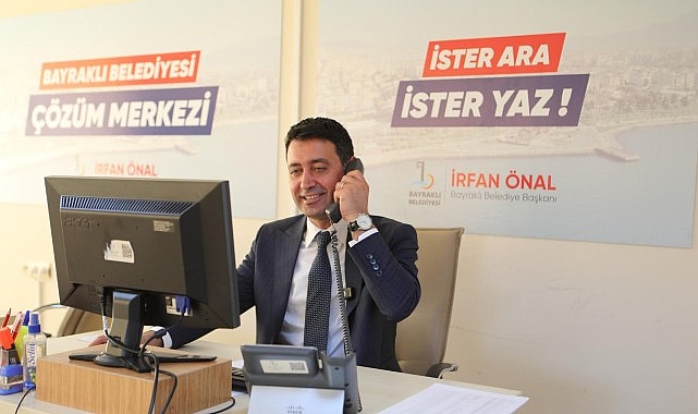 Bayraklı Belediyesi, vatandaşlardan gelen talep ve şikayetleri daha hızlı ve
