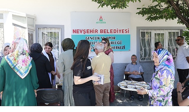 Nevşehir Belediyesi tarafından Muharrem Ayı dolayısıyla vatandaşlara bolluk ve bereketin