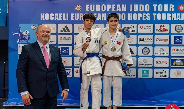 Konya Büyükşehir Belediyespor judo takımı sporcularından Mehmet Talha Oruç, Kocaeli’nin