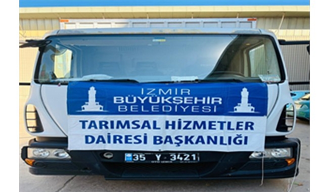 İzmir Büyükşehir Belediye Başkanı Dr. Cemil Tugay'ın Ödemiş'te yangından zarar