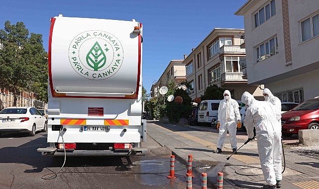 Çankaya Belediyesi Temizlik İşleri Müdürlüğü Ekipleri, Seyran bölgesinde genel temizlik