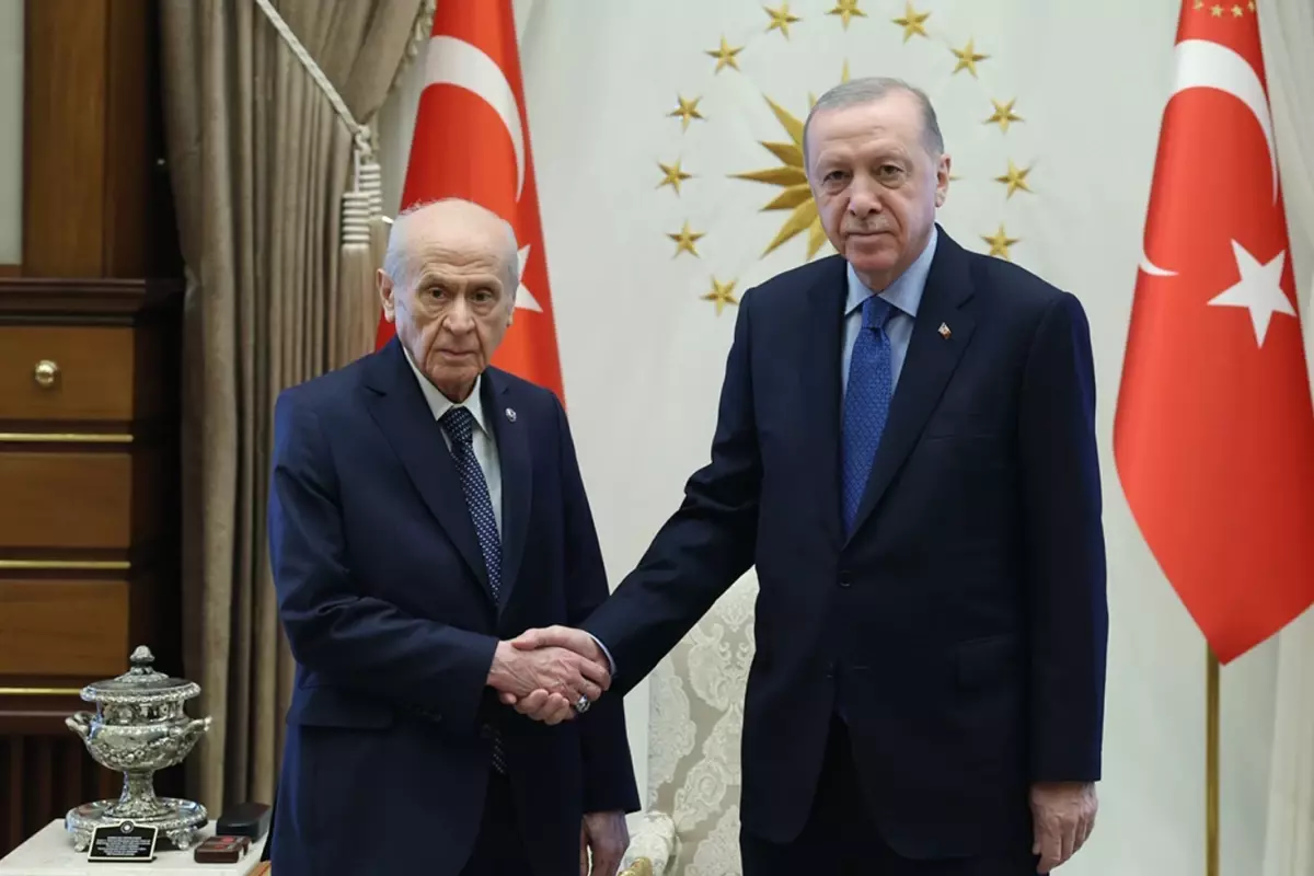 Cumhurbaşkanı Erdoğan, MHP lideri Bahçeli ile telefonda görüştü. Görüşmede, "Terörsüz