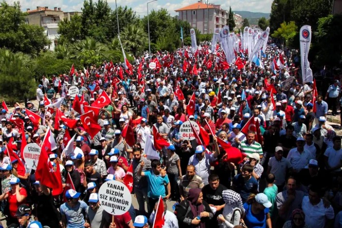 Türkiye Maden İşçileri Sendikası tarafından alınan grev kararı, "milli güvenliği