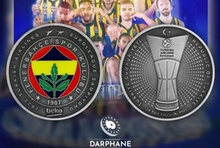 Darphane ve Damga Matbaası Genel Müdürlüğü, Fenerbahçe Beko’nun 2025 Turkish