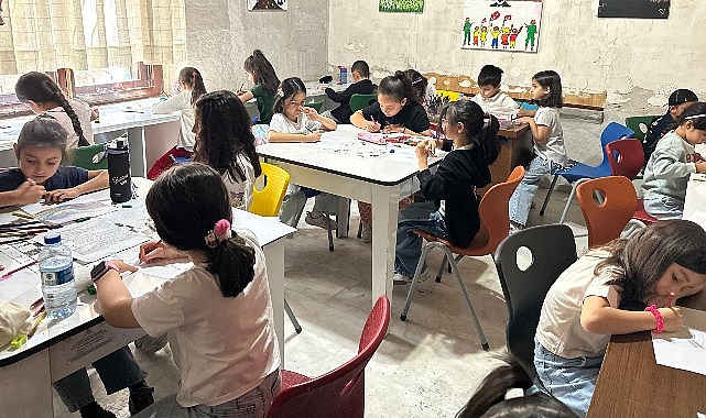 Nevşehir Belediyesi Gönüllü Eğitim Merkezi’nde öğrencilere yönelik ücretsiz yaz dönemi