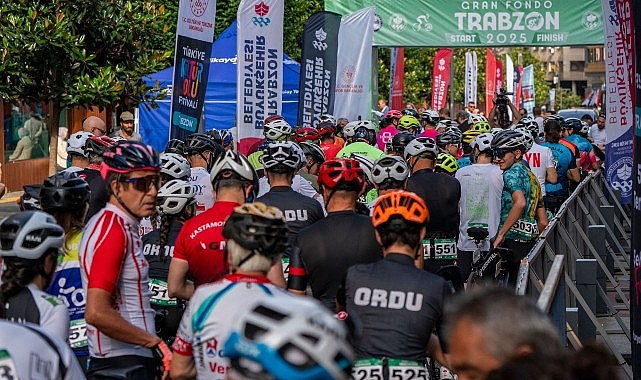 Trabzon’da ilk kez düzenlenen Gran Fondo Trabzon, uzun ve kısa