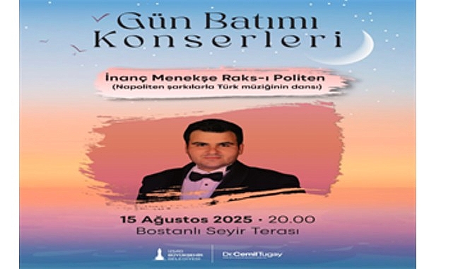 İzmir Büyükşehir Belediyesi’nin gelenek haline gelen Gün Batımı konserleri, ağustos